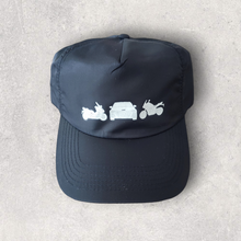 Charger l'image dans la galerie, Casquette Sape nylon fast car/bike white
