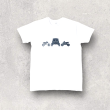 Charger l'image dans la galerie, Tee-shirt Sape Ride buggy/bike white blanc
