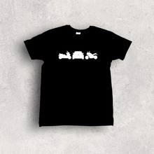 Charger l'image dans la galerie, Tee-shirt Sape fast car/bike black noir
